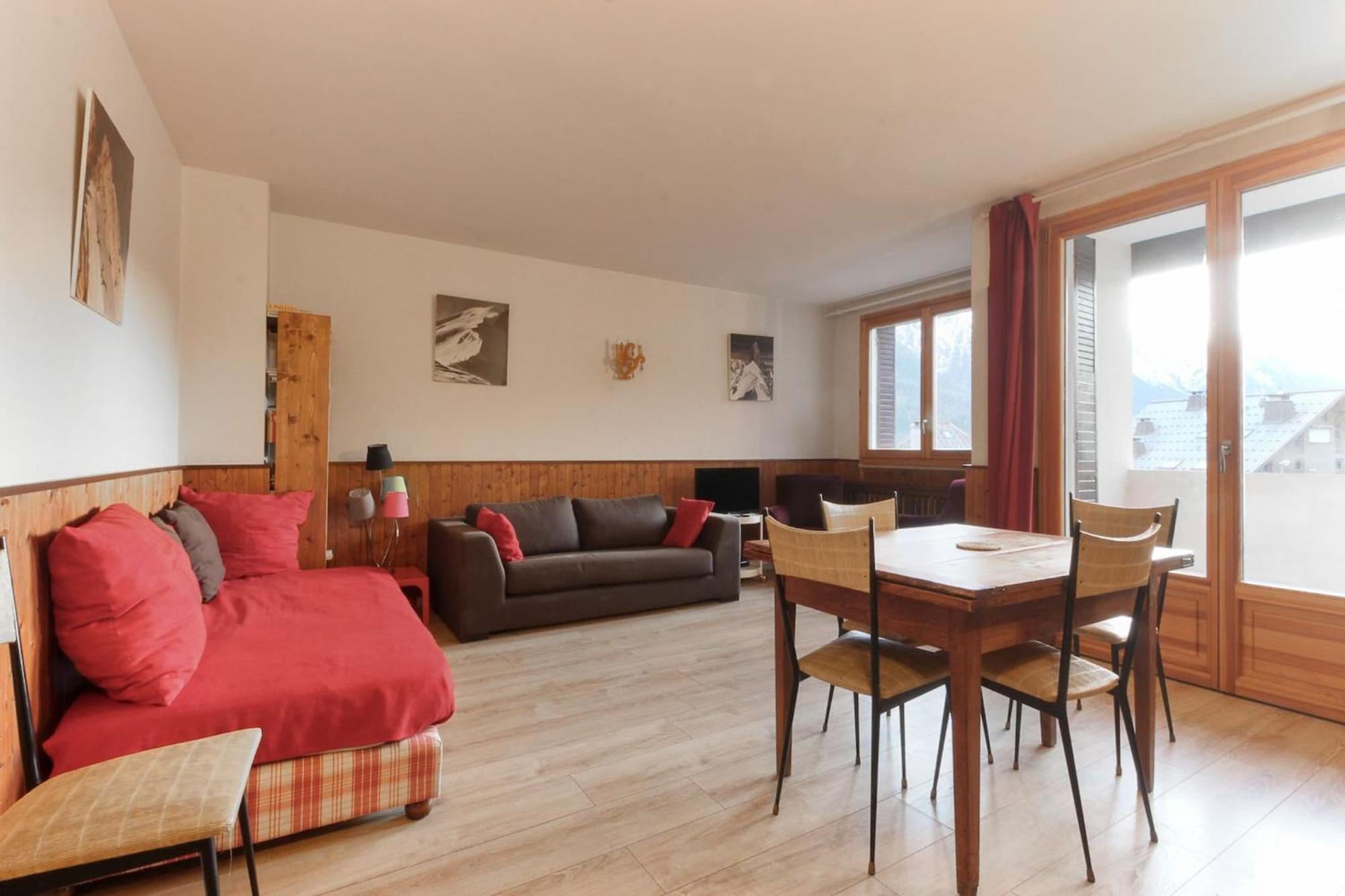 Les Pecles Mt Blanc - Chamonix Center Apartment ภายนอก รูปภาพ